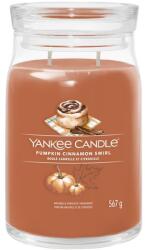 Yankee Candle Pumpkin Cinnamon Swirl Signature Nagy 567 g