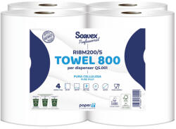 Paperdi Soavex 800 Paperdi Tekercses kéztörlő 2 réteg (pap-RI8M200-S_)