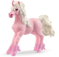 Schleich Schleich: Figurina mânz unicorn cu flori (70832) (SLH70832) Figurina