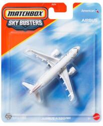 Mattel Matchbox Sky Busters: Model avion Airbus A320 1/64 - Mattel (JDJ05/JCM97)