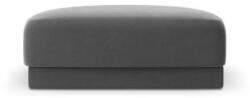  Taburet MILEY, Catifea, Gri, 40x90x90 cm