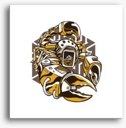 Los Polos Steampunk skorpió vászonkép