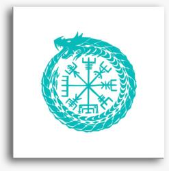 Los Polos Vegvisir védő rúna vászonkép