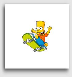 Los Polos Bart (Simpson család) vászonkép