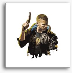 Los Polos Cyberpunk character vászonkép