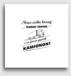 Los Polos Kamion sofőr vászonkép