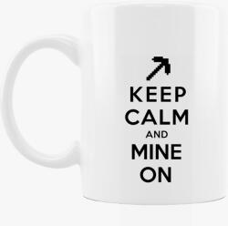Los Polos Keep calm and mine on bögre