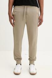 HUGO BOSS pamut melegítőnadrág fekete, sima, 50489617 - zöld XL - answear - 23 990 Ft