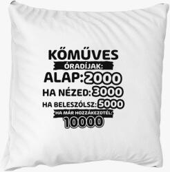 Los Polos Kőműves óradíjak munka párna