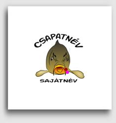 Los Polos Pontyos horgász csapat vászonkép saját névvel