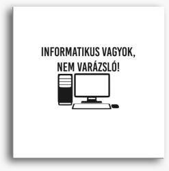 Los Polos Informatikus vagyok, nem varázsló vászonkép