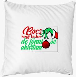 Los Polos Bocs hogy késtem Grinch párna