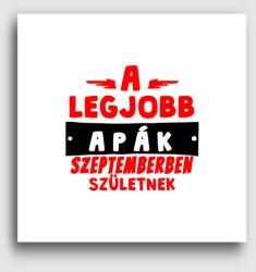 Los Polos A legjobb Apák - válaszható hónap - születnek vászonkép