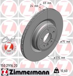 ZIMMERMANN Disc frana ZIMMERMANN 150.2916. 20