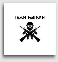 Los Polos Iron Maiden vászonkép