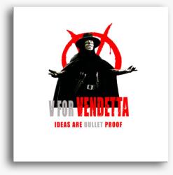 Los Polos V for vendetta 2 vászonkép