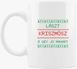 Los Polos Lászt kriszmösz á gév jú mahart bögre