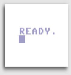 Los Polos Commodore 64 vászonkép - Ready (C64)