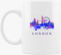 Los Polos London mintás bögre