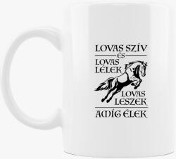 Los Polos Lovas szív, lovas lélek bögre
