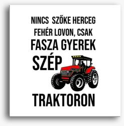 Los Polos Traktoros faszagyerek vászonkép