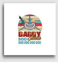 Los Polos Daddy shark vászonkép