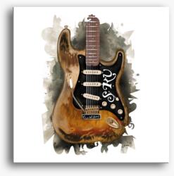 Los Polos Stevie Ray Vaughan gitár vászonkép