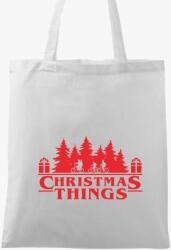 Los Polos Christmas things Stranger Things vászontáska