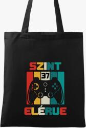 Los Polos Gamer szint teljesítve (beírható évszámmal! ) szülinapi vászontáska