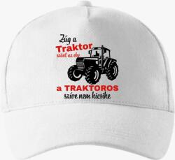 Los Polos Zúg a traktor szánt az eke a traktoros szíve nem kicsike baseball sapka