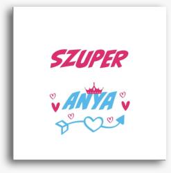 Los Polos Szuper anya mintás vászonkép