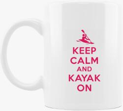 Los Polos Keep calm keep kayak ON bögre