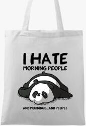 Los Polos I hate morning people vászontáska