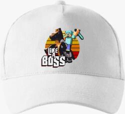 Los Polos Minecraft Like a boss baseball sapka