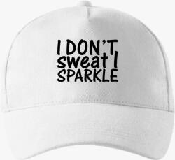 Los Polos I don't sweat I sparkle baseball sapka