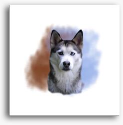 Los Polos Husky vászonkép