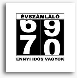 Los Polos Évszámláló 70 éves szülinapi póló