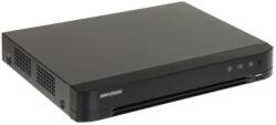 Hikvision DVR HikVision AcuSense 16 canale iDS-7216HQHI-M2/X tehnologie Deep Learning, Recunoastere faciala 4 ch, Protectie perimetru 8 ch, AcuSearch, 3K/5MP Lite, H. 265 Pro+, 2 sloturi HDD, Audio prin coaxial