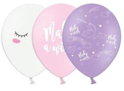 Latex lufi 30 cm UNIKORNIS - 3 db (MM102)