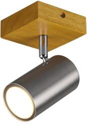 TRIO 812400107 mennyezetre szerelhető vagy fali spotlámpa Marley 1x35W | GU10 - matt nikkel
