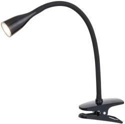 Rábalux 4197 Jeff csíptetős lámpa beépített LED 4, 5W fekete 3000K