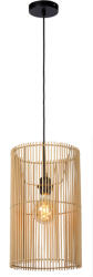 Lucide 03440/01/72 JANTINE mennyezeti függőlámpa D260mm | 1xE27 - rattan, fekete