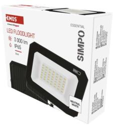 EMOS ZS2233 LED reflektor SIMPO | 30W integrált LED forrás | 3000lm | 4000K