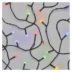 EMOS D4AM09 karácsonyi fényfüzér Classic 18m 180 LED | 6W | IP44 - többszínű, időzítő, zöld