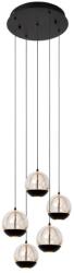 Lucide L134982430 LED mennyezeti függőlámpa SENTUBAL | 5x5, 3W integrált LED forrás | 5x210lm | 2700K