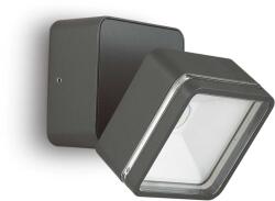 Ideal Lux 285511 LED kültéri fali lámpa Omega Ap Square 1x7W | 650lm | 4000K | IP54 - antracit