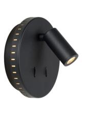 Lucide 79201/09/30 LED fali lámpa Bentjer 1x6W+1x3W | 3000K - kapcsolóval
