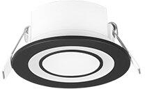 TRIO 652510132 LED süllyeszthető mennyezeti lámpa Core 1x5W | 450lm | 3000K - fekete