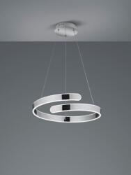 TRIO R37071106 LED mennyezeti függőlámpa Parma 1x37W | 4500lm | 4000K - szabályozható, Dimmer kapcsoló, króm