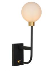Lucide 30266/01/30 fali lámpa Berend 1x33W | G9 | IP44 - fürdőszobába